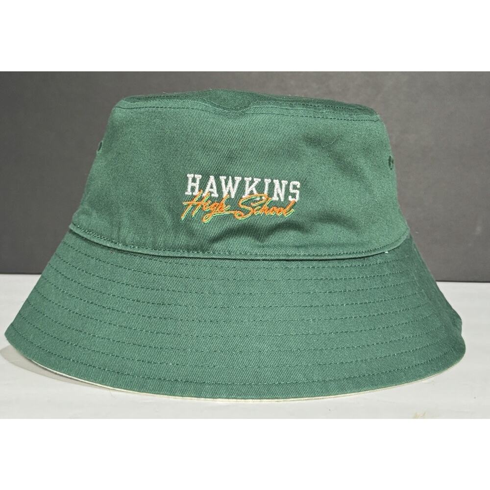 NEW Stranger Things Bucket Hat Reversible Hawkins Tigers Medium